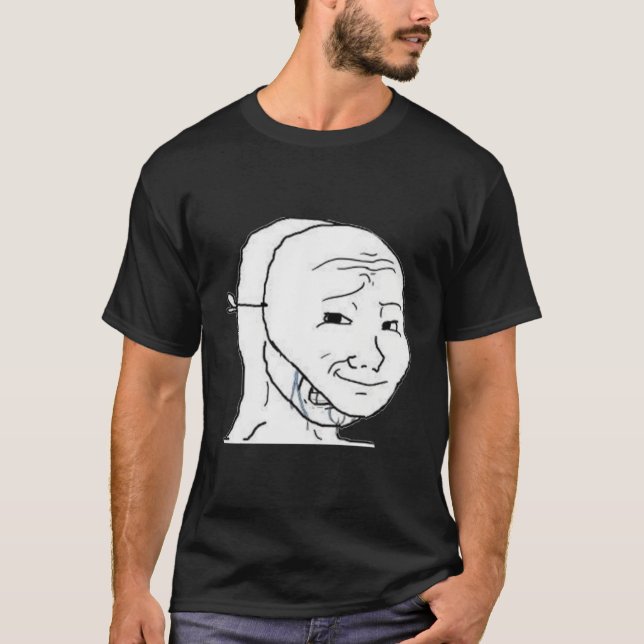 smiling mask T-Shirt (Front)