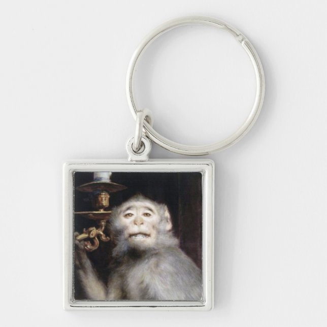 Smiling Monkey Key Ring (Front)
