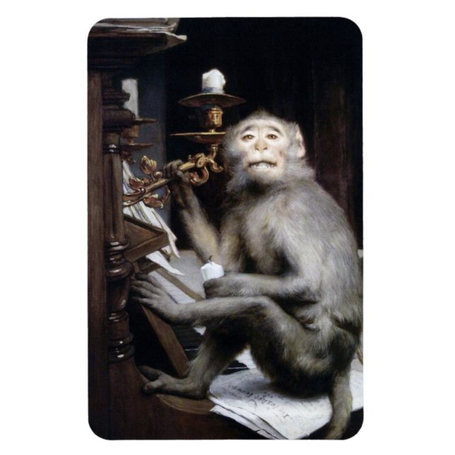 Smiling Monkey Magnet (Vertical)