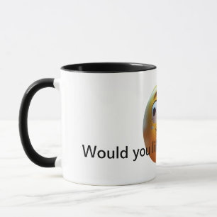 Smiling Mugs Emoji Design - Fun and Playful Mug
