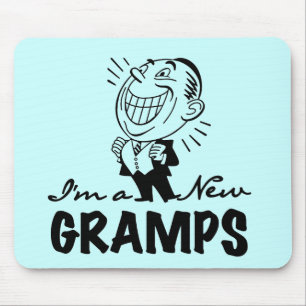 Smiling New Gramps T-shirts and Gifts Mouse Pad