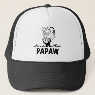 Smiling New Papaw Tshirts and Gifts Trucker Hat