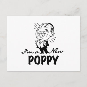 Smiling New Poppy T-shirts and Gifts Postcard