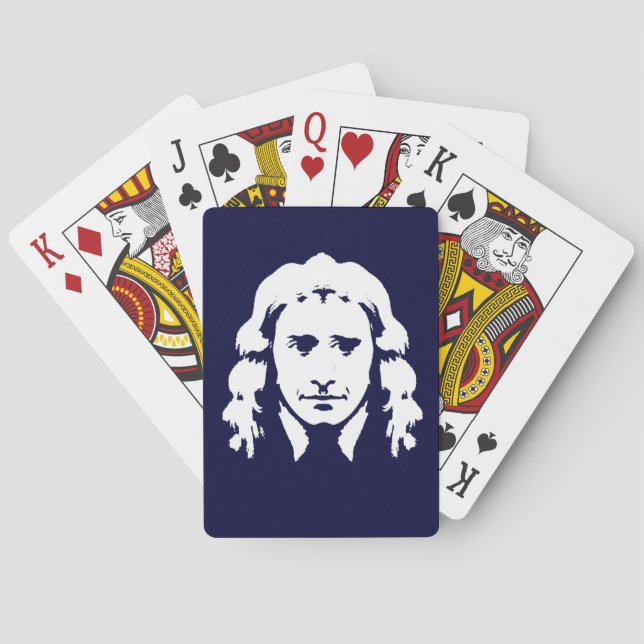 Smiling Newton Playing Cards (Back)