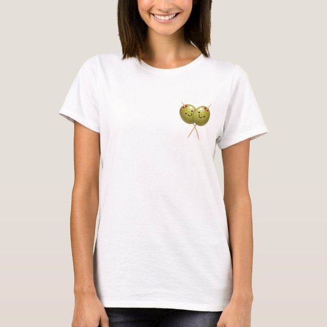 Smiling Olive Best Friends T-Shirt (Front)