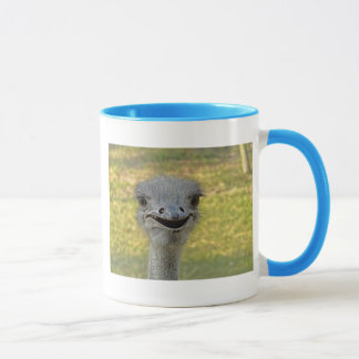 Smiling Ostrich Mug
