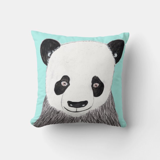 Smiling Panda Cushion (Front)