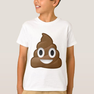 Smiling Poop Emoji T-Shirt