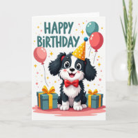 Smiling Puppy Birthday Image Card