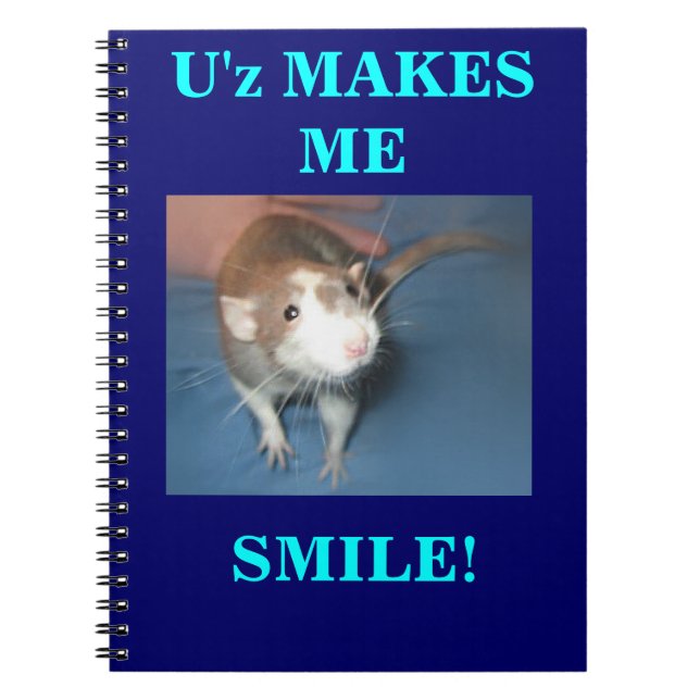SMILING RAT NOTEBOOK (Front)