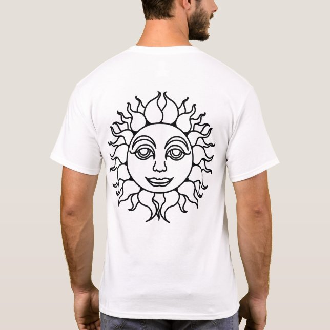 Smiling Rays of Sunshine T-Shirt (Back)
