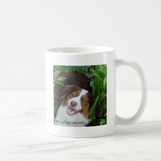 Smiling Red Tri Aussie Coffee Mug