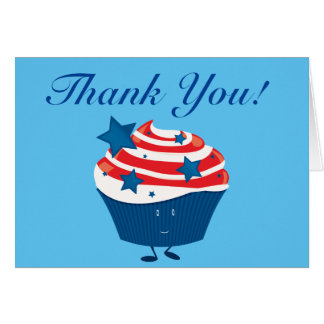 Red White Blue Thank You Cards & Invitations | Zazzle.com.au