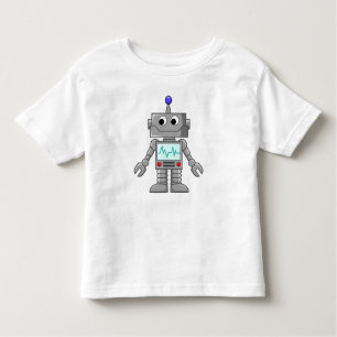 Smiling Robot Toddler T-Shirt