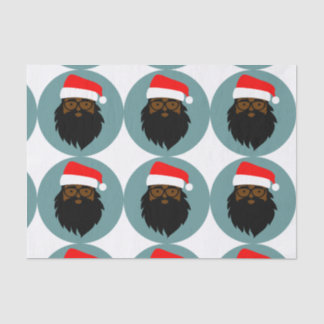 Smiling Santa Tissue Paper