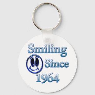 Smiling Since 1964 Key Ring