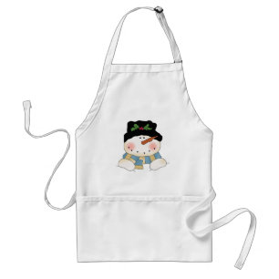 Smiling Snowman Tshirts and Gifts Standard Apron