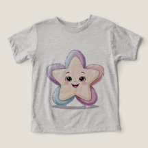 Smiling star toddler tshirt