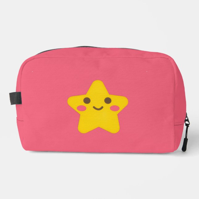 Smiling Stars Dopp Kit (Front)
