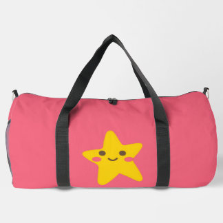Smiling Stars Large Duffle Bag