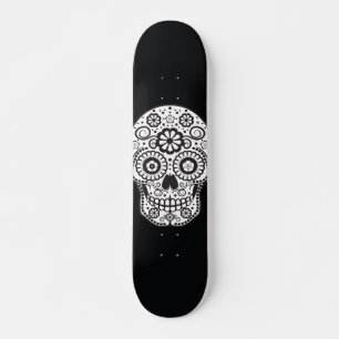 Smiling Sugar Skull Skateboard