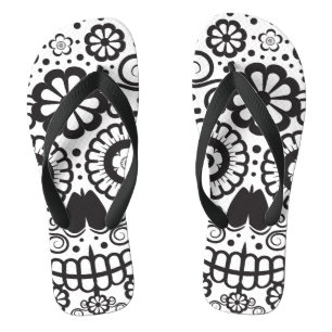 Smiling Sugar Skull Thongs