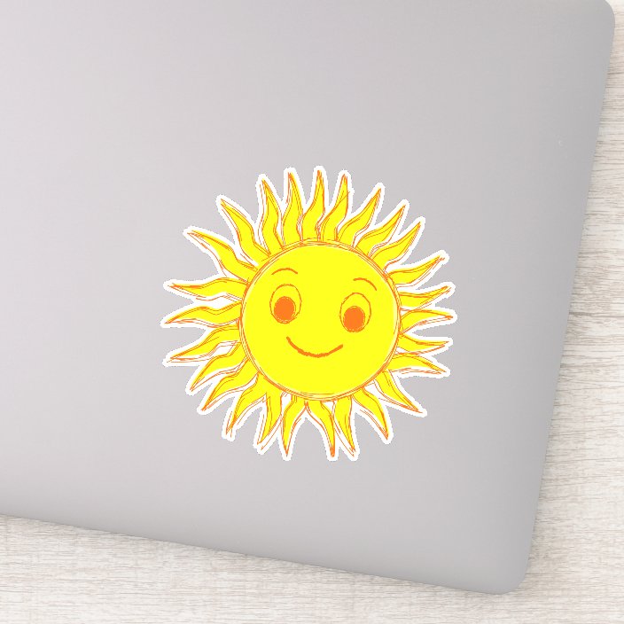 Smiling Sun Drawing Zazzle Com Au