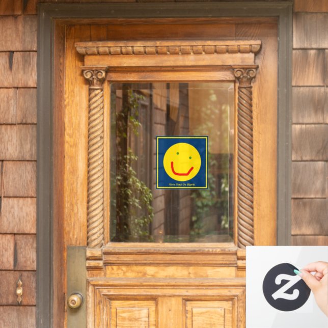 Smiling Sun Happy Face (Home Door)
