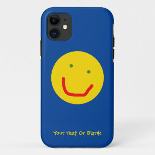 Smiling Sun Happy Face iPhone 11 Case