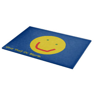 Smiling Sun Happy Face Cutting Board