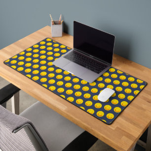 Smiling Sun Happy Face Desk Mat