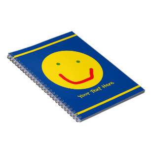 Smiling Sun Happy Face Notebook