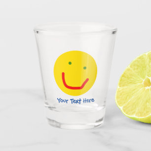 Smiling Sun Happy Face Shot Glass