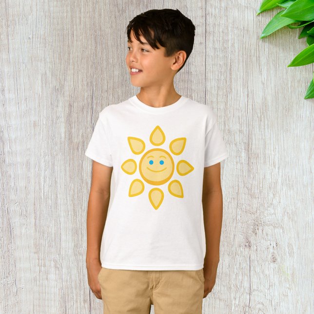Smiling Sun Happy Sunshine T-Shirt (Creator Uploaded)