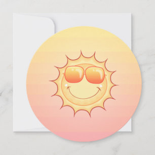 Smiling Sun Invitation