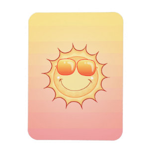 Smiling Sun Magnet