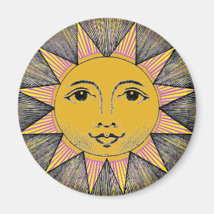 Smiling Sun Magnet