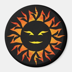 Smiling Sun Magnet