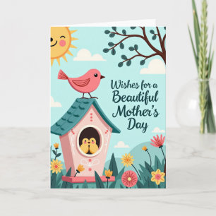 Smiling Sun Mothers Day Card