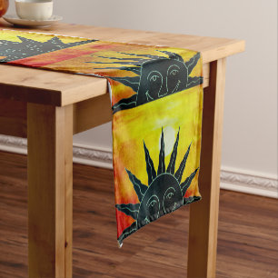 Smiling Sun Table Runner