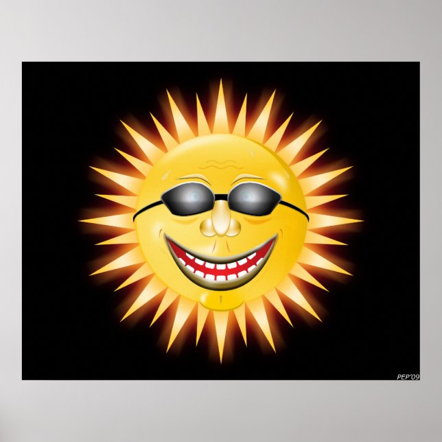 Smiling Sunshine Poster (Front)