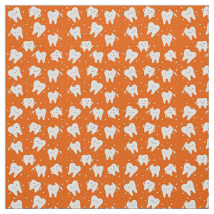 Smiling teeth fabric