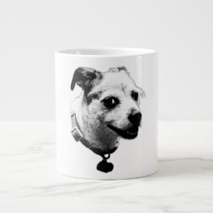Smiling Terrier Mix Coffee Mug