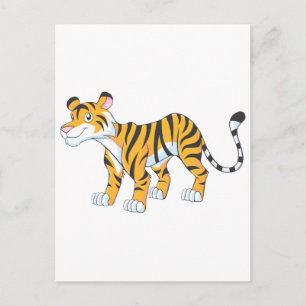Smiling Tiger Postcard