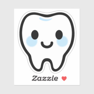 Smiling Tooth Character – Cute & Clean Illustratio