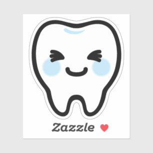Smiling Tooth Character – Cute & Clean Illustratio