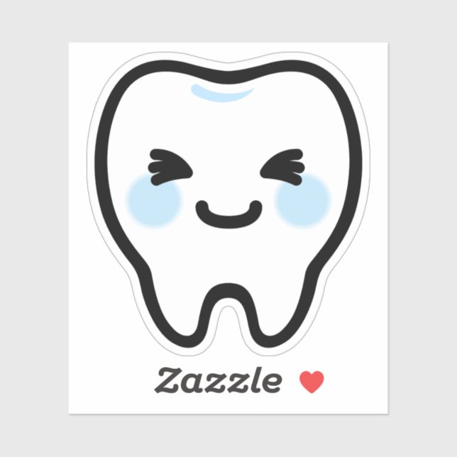 Smiling Tooth Character – Cute & Clean Illustratio (Sheet)