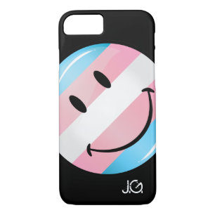 Smiling Transgender Flag iPhone 8/7 Case
