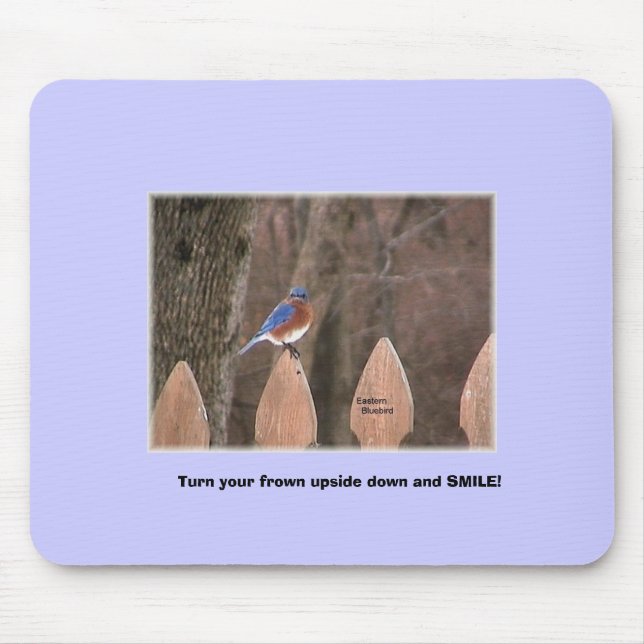 Smiling tree mouse pad (Front)