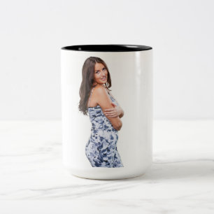 Smiling Young Woman Coffee Mug
